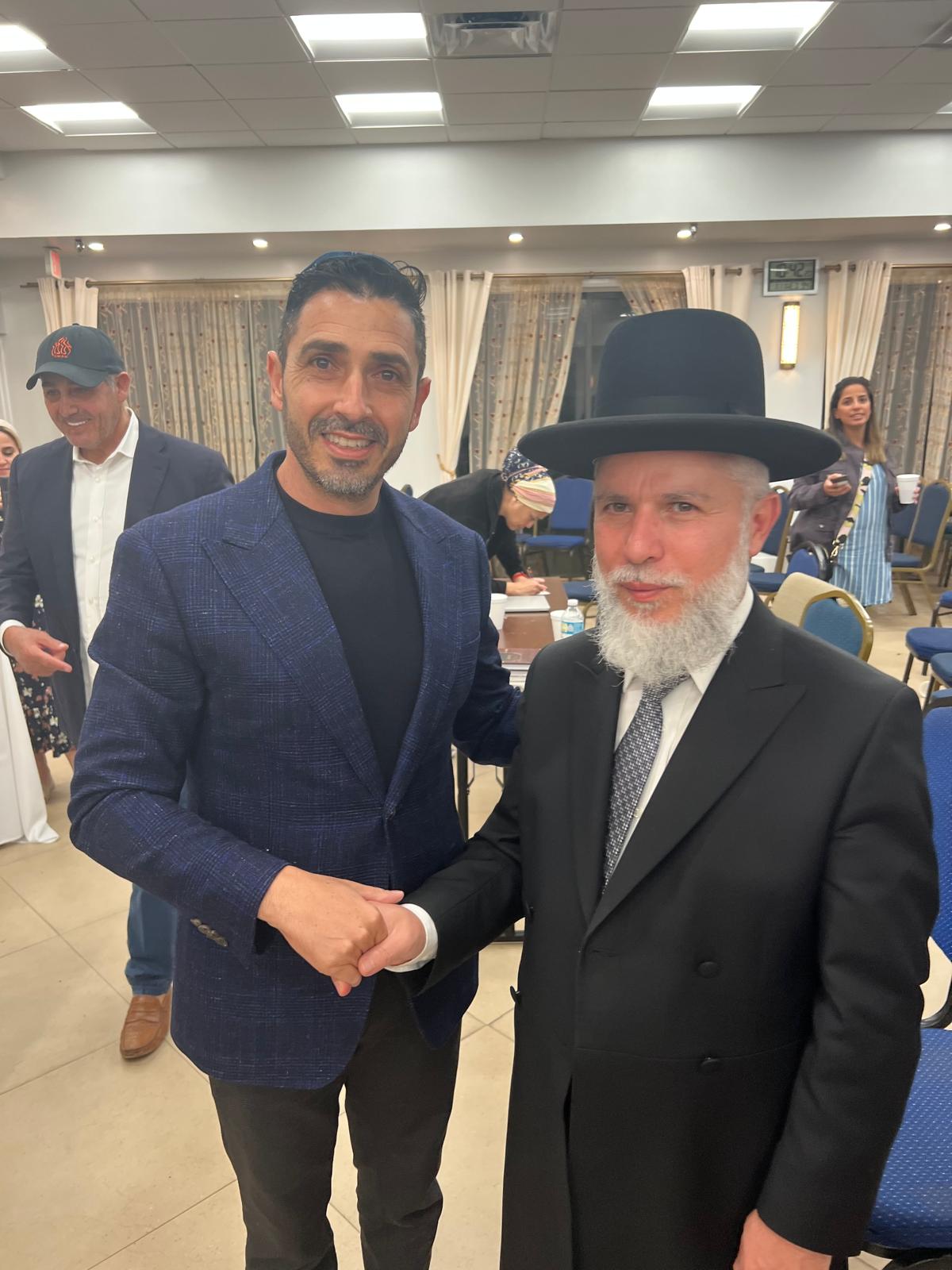 Honored to host our visiting Rabbanim